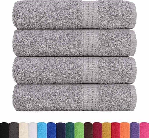 Ručníky FROGN 4 ks šedé 50x100 cm 360 g/m² 136831