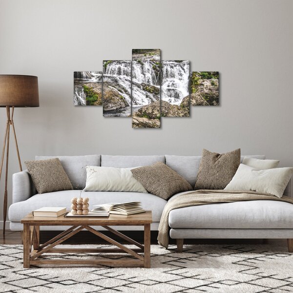 Obraz - Peřeje (125x70 cm)