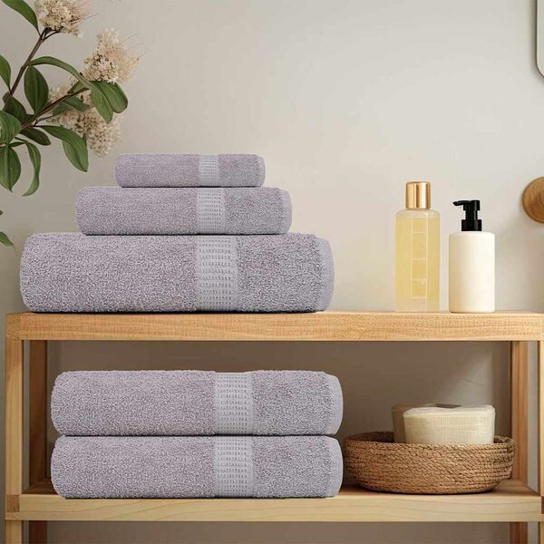 Ručníky FROGN 4 ks šedé 50x100 cm 360 g/m² 136831