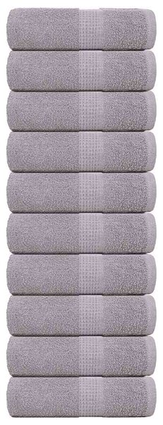 Ručníky FROGN 10 ks šedé 30x30 cm 360 g/m² 136826