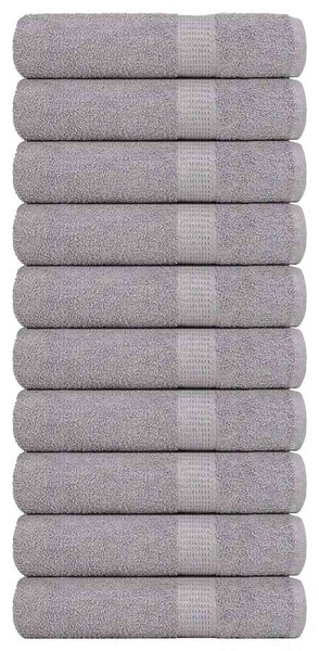 Ručníky FROGN 10 ks šedé 50x100 cm 360 g/m² 136832