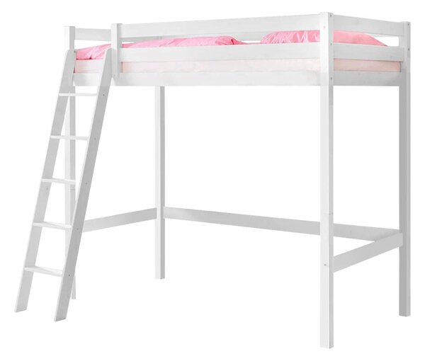 VYSOKÁ POSTEL, 90/200 cm bílá MID.YOU - Dětské postele, Online Only