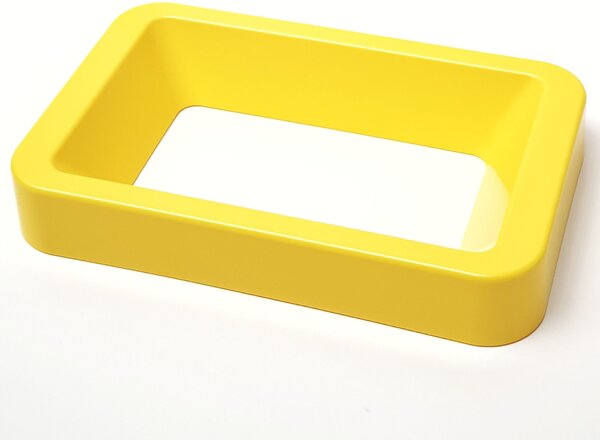 Odpadkový koš na tříděný odpad Caimi Brevetti Maxi W,70 L, žlutý, plast