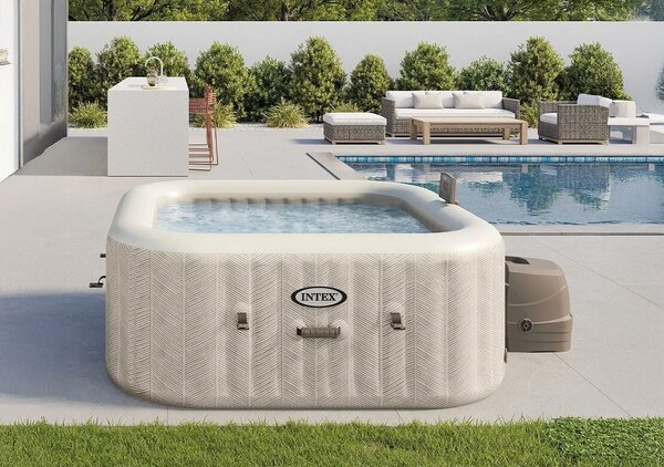 Pure Spa Vířivý bazén - Chevron Deluxe Bubble 4 AP, 795 l INTEX 11400291