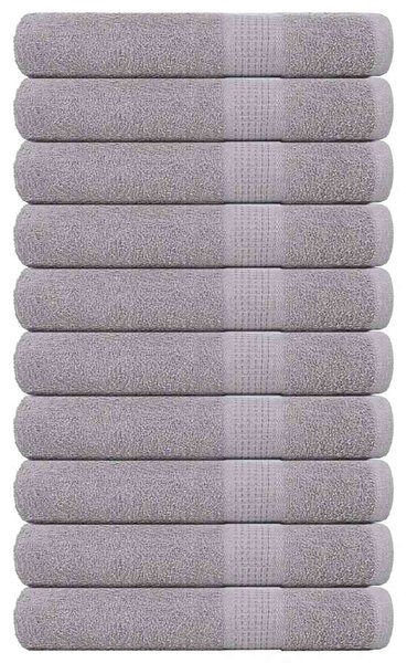 Saunové osušky FROGN 10 ks šedé 80x200 cm 360 g/m² 136841