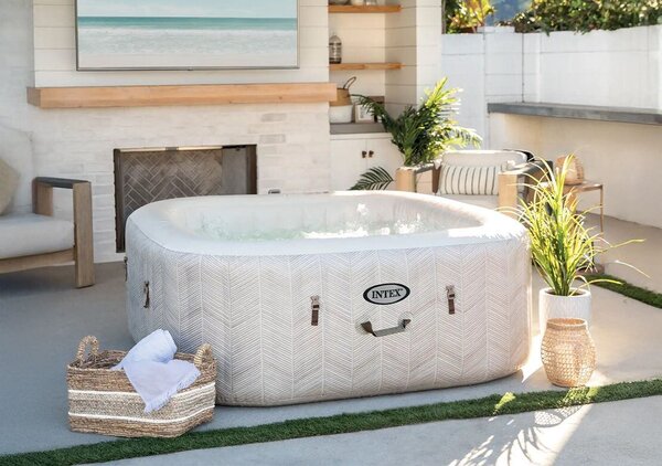 Pure Spa Vířivý bazén - Chevron Deluxe Bubble 4 AP, 795 l INTEX 11400291