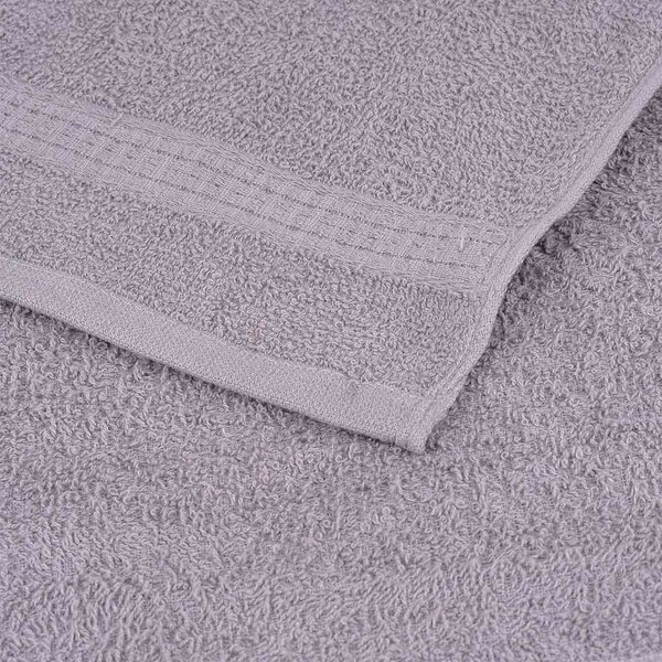 Ručníky do sprchy FROGN 4 ks šedé 70 x 140 cm 360 g/m² 136834