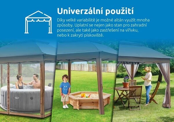 Vista Zahradní altán, béžový MARIMEX 10970574