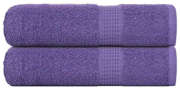 Ručníky FROGN 2 ks fialové 50x100 cm 360 g/m² 136878