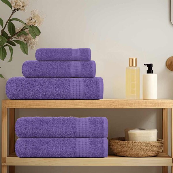 Ručníky FROGN 2 ks fialové 50x100 cm 360 g/m² 136878