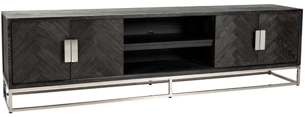 Richmond Dubový TV stolek Blackbone 220 x 42,5 cm