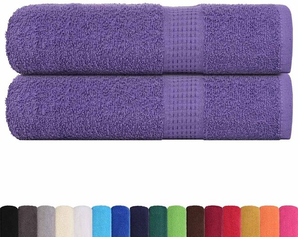 Ručníky FROGN 2 ks fialové 50x100 cm 360 g/m² 136878