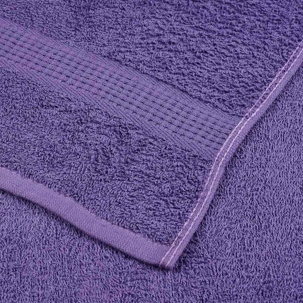 Ručníky do sprchy FROGN 10 ks fialové 70x140 cm 360 g/m² 136883