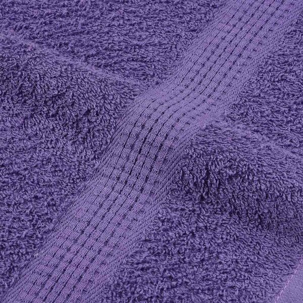 Saunové osušky FROGN 10 ks fialové 80x200 cm 360 g/m² 136889