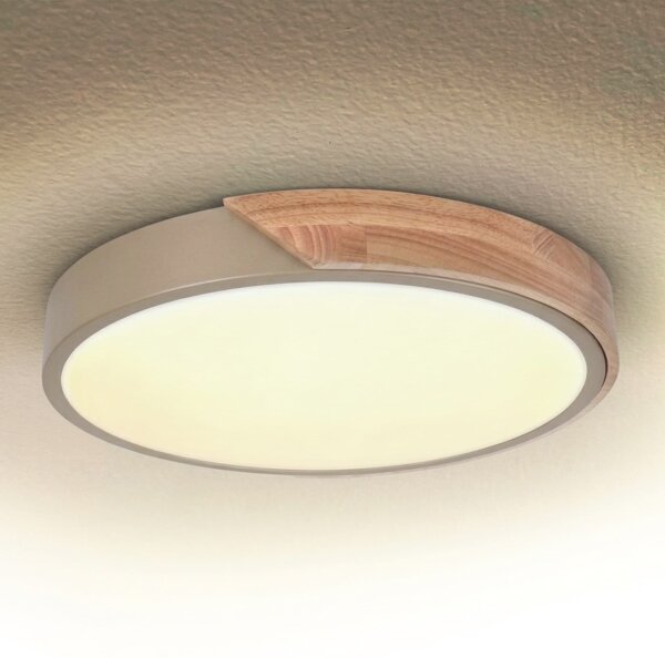 BRILAGI - LED Stmívatelné svítidlo PILANA LED/48W/230V dub/béžová pr. 40 cm + DO