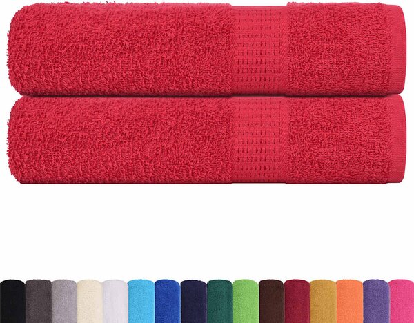 Ručníky FROGN 2 ks červené 50x100 cm 360 g/m² 136926