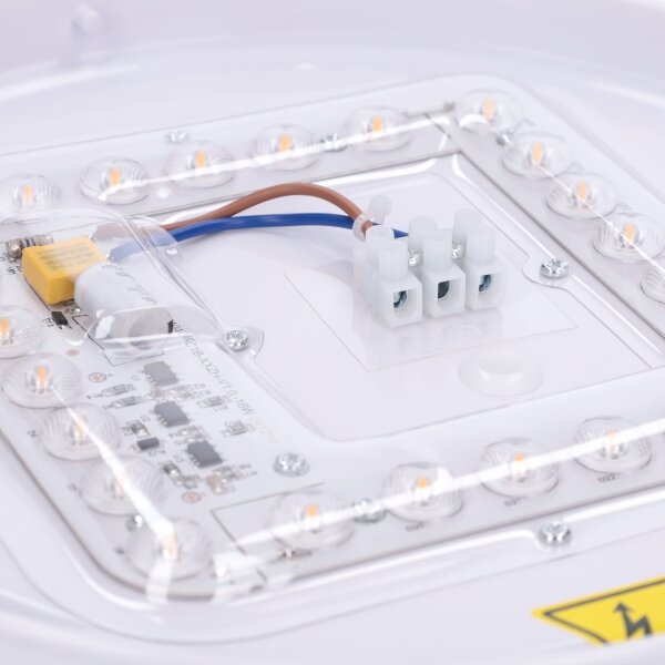 BRILAGI - LED Stropní svítidlo PILANA LED/24W/230V dub/zlatá pr. 30 cm