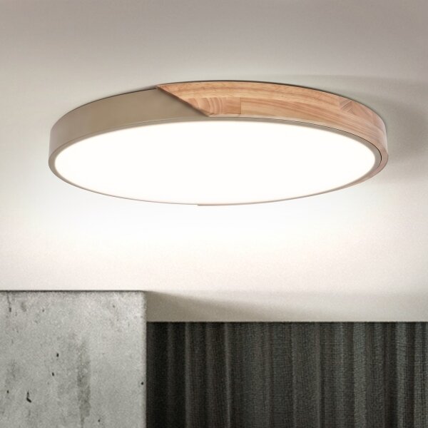 BRILAGI - LED Stmívat. svítidlo PILANA LED/60W/230V dub/béžová pr. 60 cm + DO