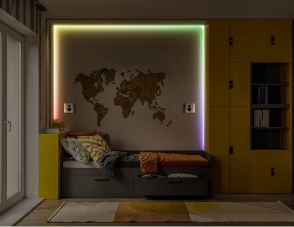 Osram - LED RGB Stmívatelný pásek FLEX COB 5m LED/24W/230V + dálkové ovládání