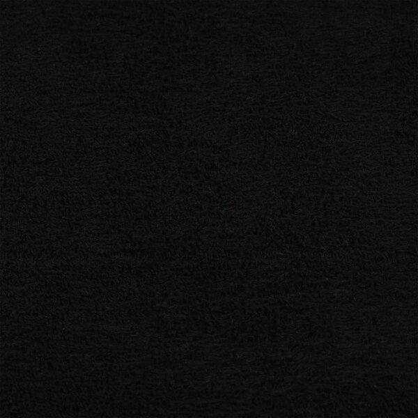 Saunové osušky FROGN 2 ks černé 80x200 cm 360 g/m² 136959