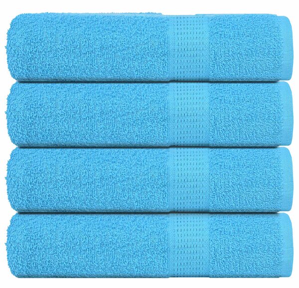 Ručníky do sprchy FROGN 4 ks tyrkysové 70x140 cm 360 g/m² 136978