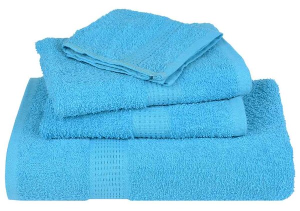 Ručníky pro hosty FROGN 4 ks tyrkysové 30x50 cm 360 g/m² 136972