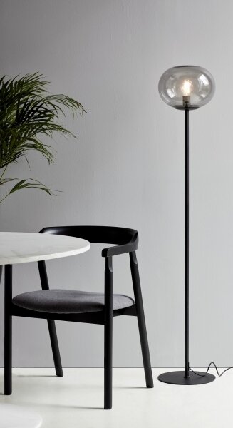 Nordlux - Stojací lampa ALTON 1xE27/25W/230V černá