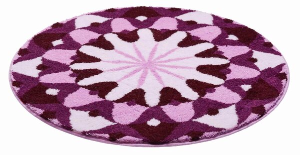 GRUND Mandala předložka VĚDĚNÍ fialová Rozměr: ø 100 cm