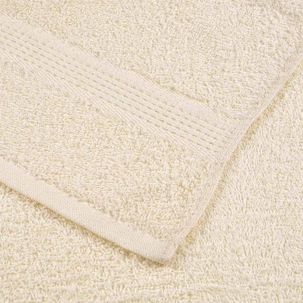 Ručníky FROGN 4 ks krémové 30x30 cm 360 g/m² 136993