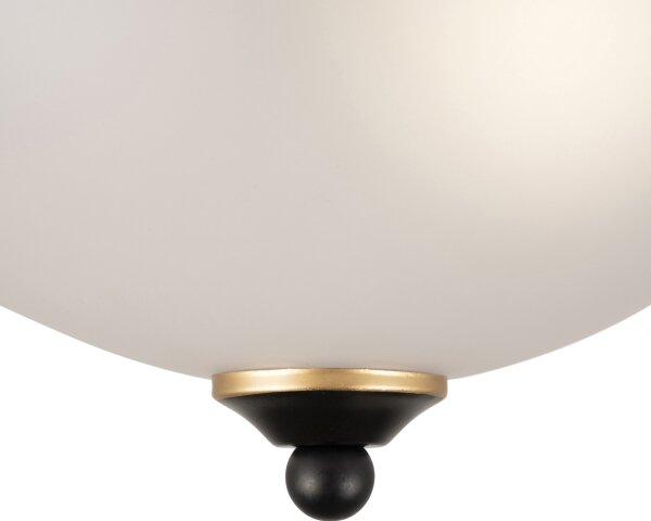BRILAGI - Stropní svítidlo FRESCO 2xE27/40W/230V pr. 28 cm černá/zlatá