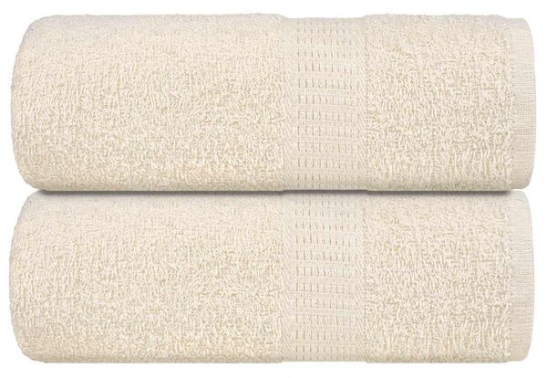 Ručníky FROGN 2 ks krémové 30x30 cm 360 g/m² 136992