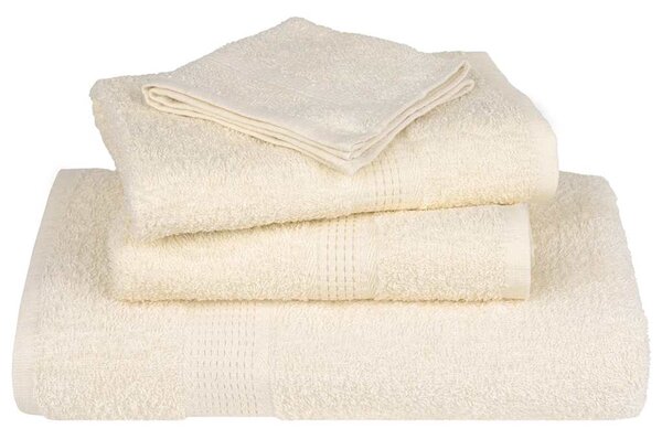 Ručníky FROGN 2 ks krémové 50x100 cm 360 g/m² 136998