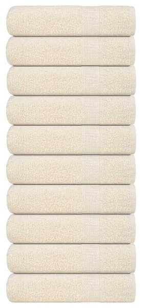 Ručníky FROGN 10 ks krémové 50x100 cm 360 g/m² 137000