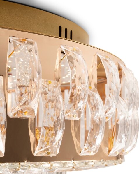 BRILAGI - LED Stm stropní svítidlo AURELIA LED/45W/230V pr. 50 cm zlatá + DO