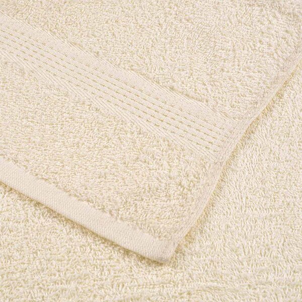 Ručníky FROGN 10 ks krémové 50x100 cm 360 g/m² 137000