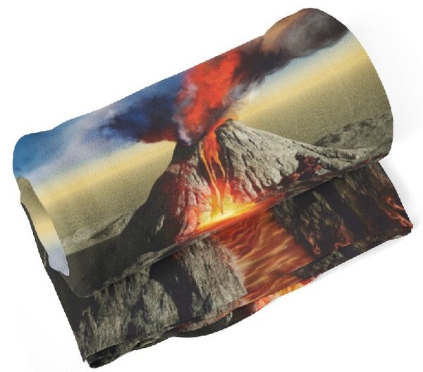 IMPAR Fleecová deka Sopka 150x120 cm (Rozměr : 150 x 120 cm)