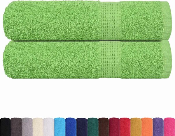 Ručníky FROGN 2 ks jablečně zelené 50x100 cm 360 g/m² 137022