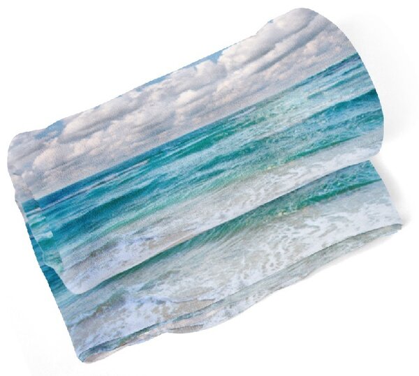 IMPAR Fleecová deka Oceán 150x120 cm (Rozměr : 150 x 120 cm)