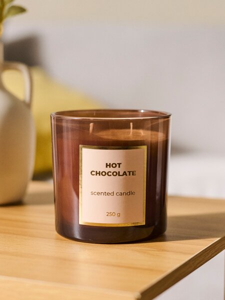 Sinsay - Vonná svíčka Hot Chocolate - hnědá