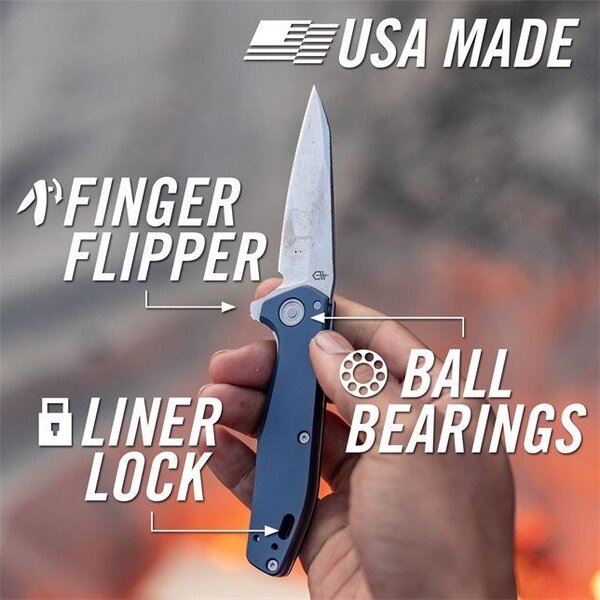 Fastball Wharncliffe MagnaCut Nůž, městská modrá GERBER 1075374
