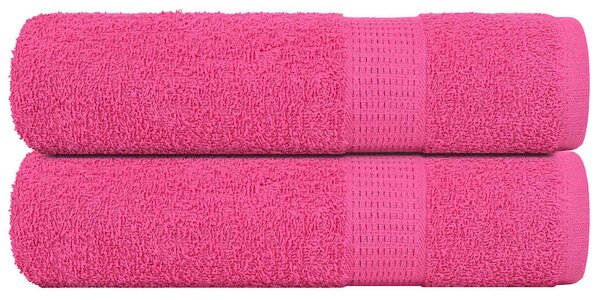 Ručníky FROGN 2 ks růžové 50x100 cm 360 g/m² 137046