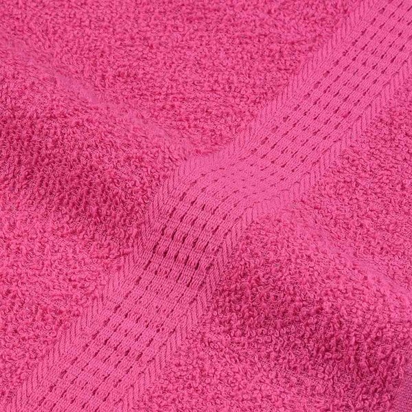 Saunové osušky FROGN 10 ks růžové 80x200 cm 360 g/m² 137057