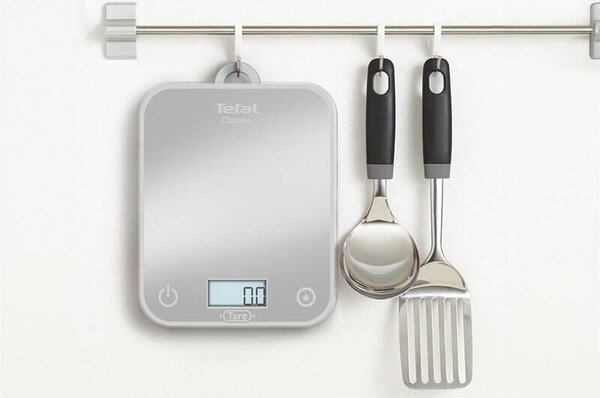 Optiss Kuchyňská váha digitální, sklo, šedá TEFAL BC50U4V0