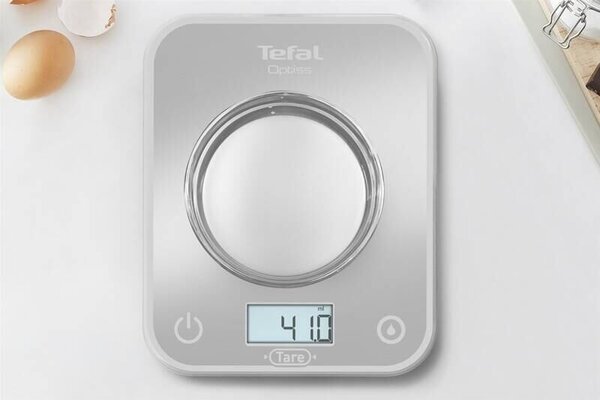 Optiss Kuchyňská váha digitální, sklo, šedá TEFAL BC50U4V0