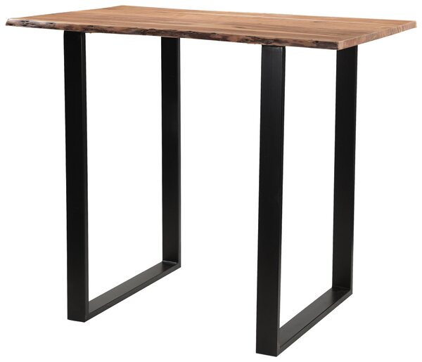 BAROVÝ STŮL, akácie, černá, barvy akácie, 120/80/105 cm Linea Natura - Barové stoly, Online Only