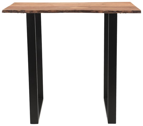 BAROVÝ STŮL, akácie, černá, barvy akácie, 120/80/105 cm Linea Natura - Barové stoly, Online Only