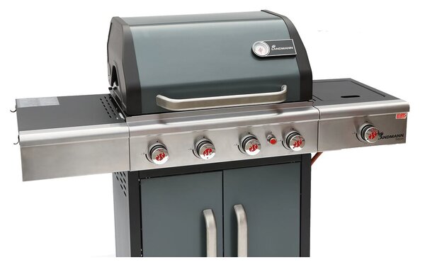 Triton PTS 4.1 Plynový gril, stříbrný LANDMANN 12964