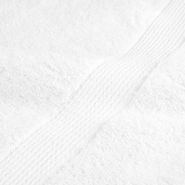 Prémiové ručníky SOLUND 10 ks bílé 50x100 cm 600 g/m² 137126