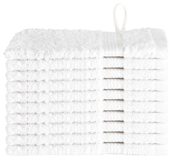 Uterák pro hosty SOLUND 10 ks Bílá 15 x 21 cm 550 gsm 137114