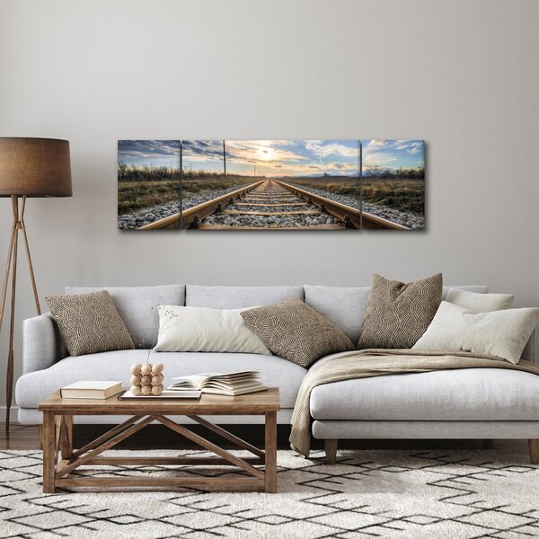 Obraz - Koleje (170x50 cm)